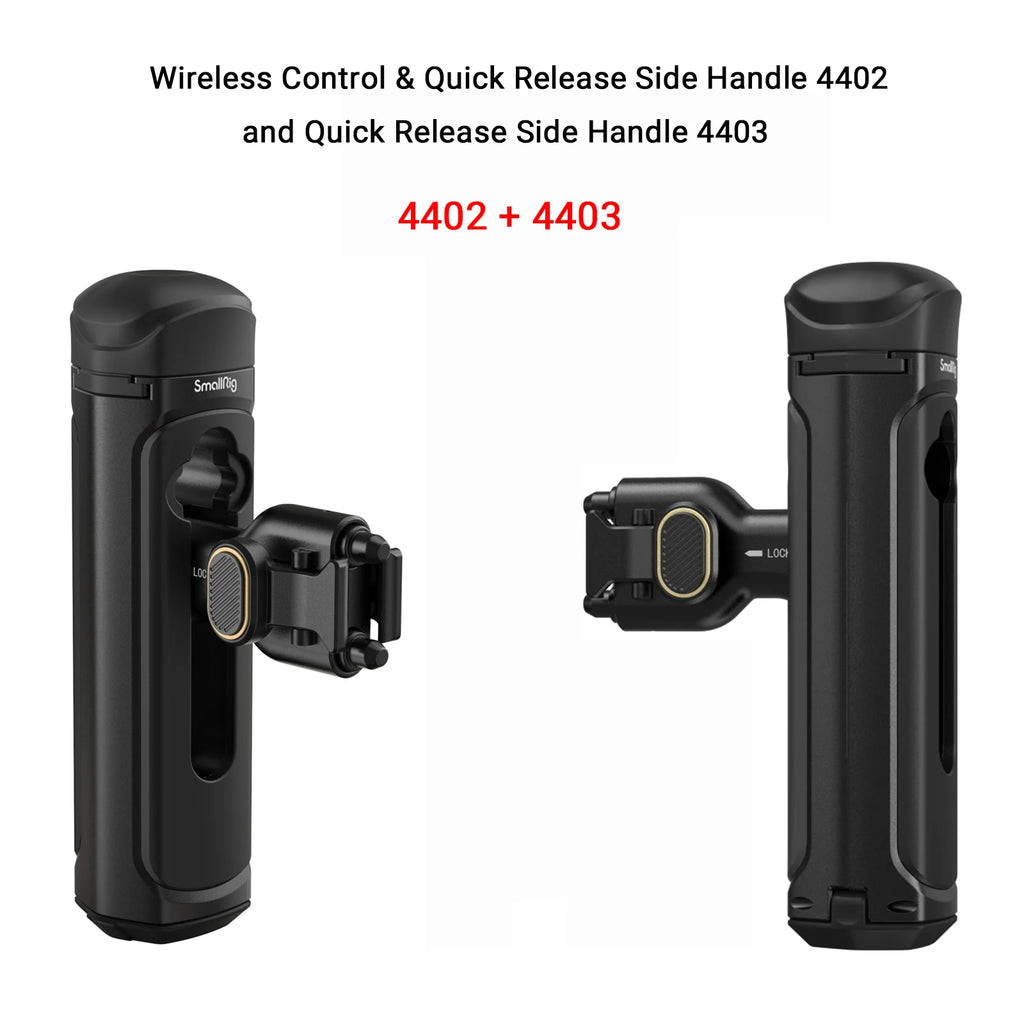 SmallRig Quick Release Side Handle for iPhone 15 Series Cage for Huawei for Samsung Cage for Universal Mobile Phone Cage 4299