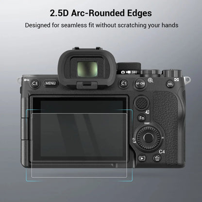 SmallRig Screen Protector for Sony Alpha 7CR/ Alpha 7C II/Alpha 6700 / ZV-E1 / Alpha 7 IV, 0.4mm Ultra-Thin Tempered Glass 2pcs