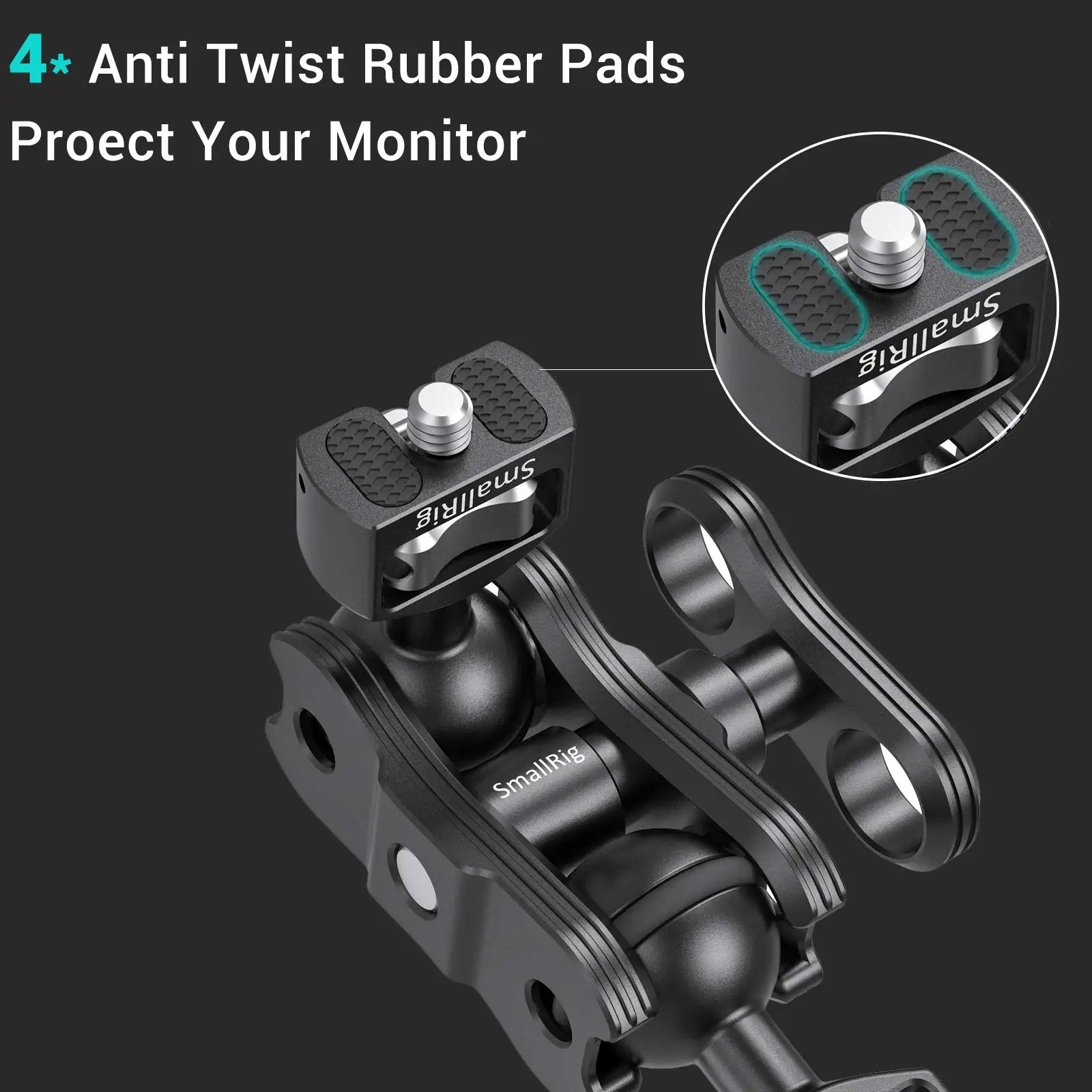 SmallRig Articulating Magic Arm with Double Ballheads