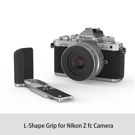 SmallRig L Shape Camera Cage Rig Grip For Nikon Z FC Camera 1/4 Threaded Hole Side Handle Camera Shoulder Strap Accessories 3480