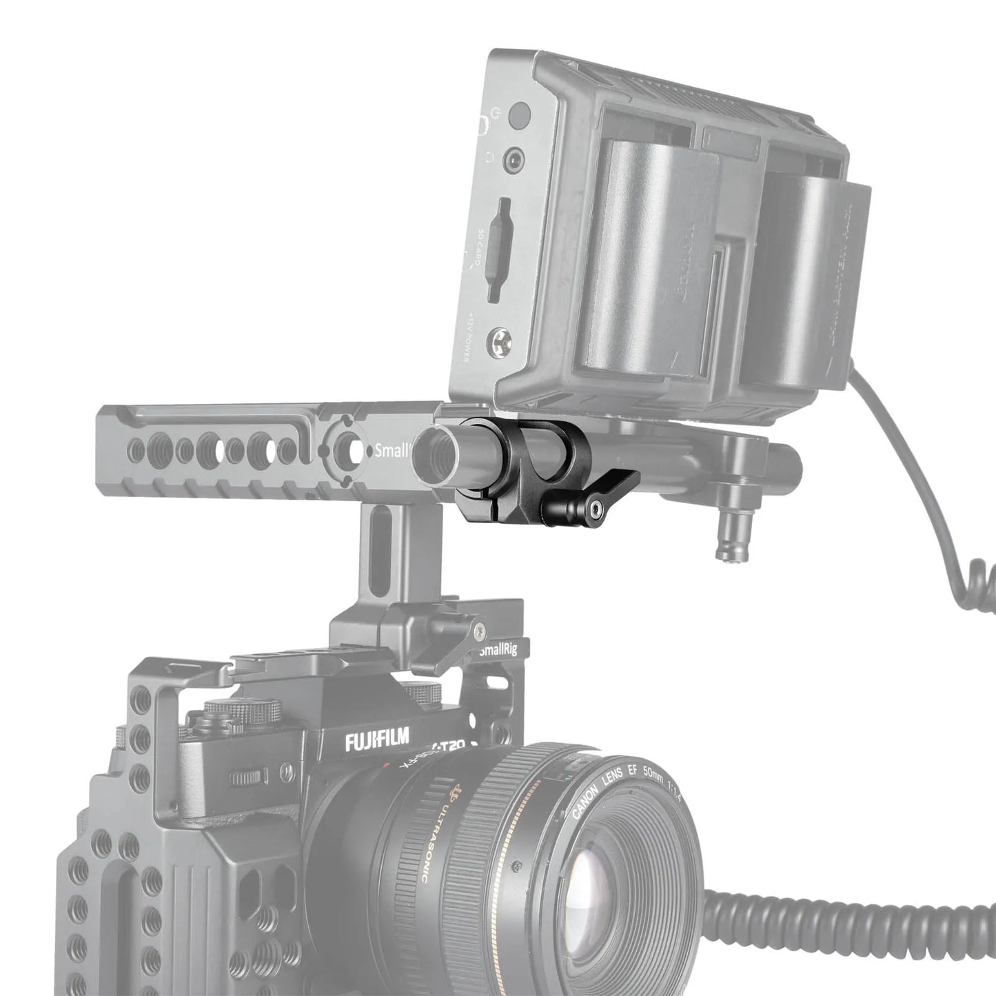 SmallRig 15mm Rod Clamp for Additional Accessory Mounting For Camera Microphone Or Monitor DIY Attachment 1995