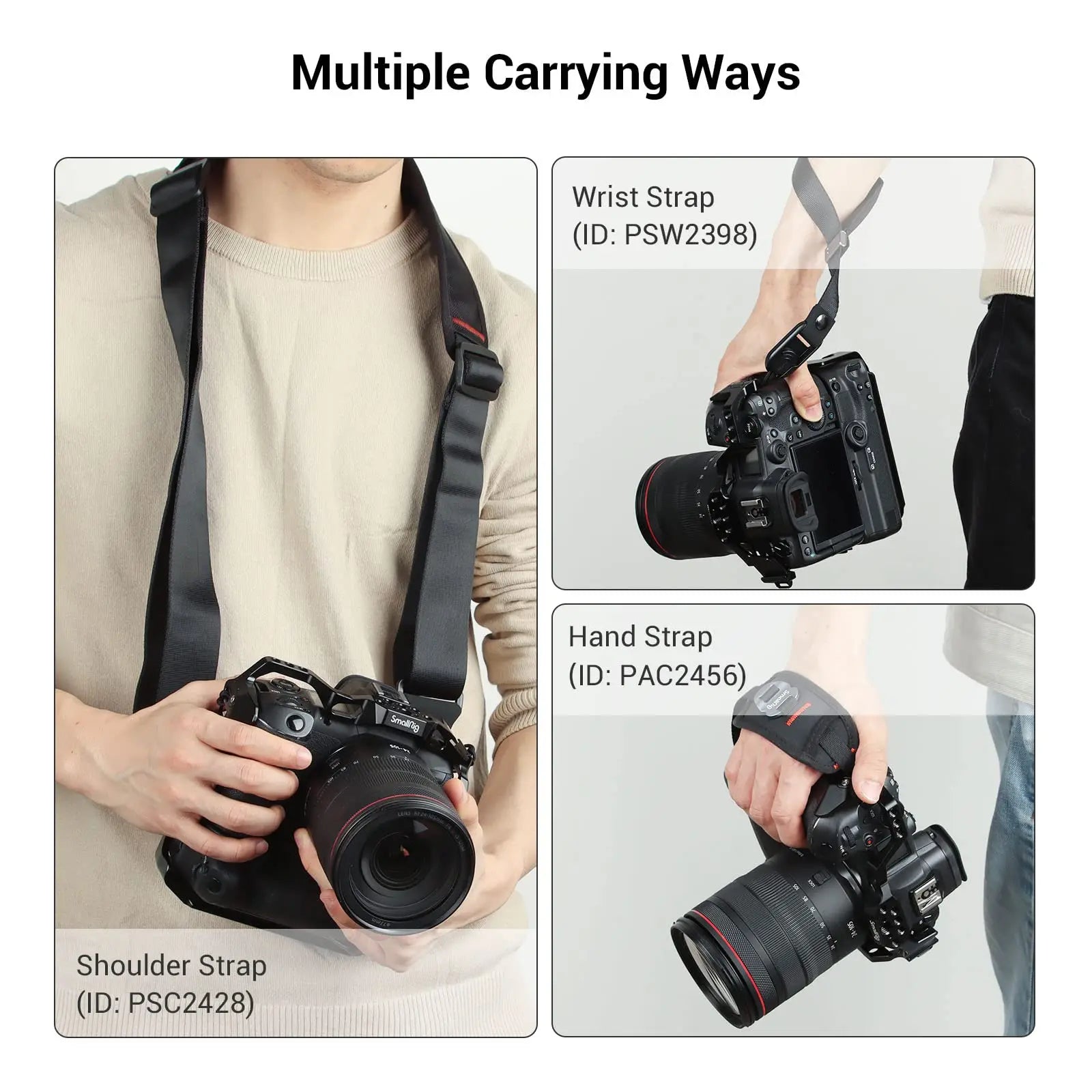 SmallRig EOS R5 R6 R5C Camera Cage for Canon EOS R5/R6/R5C with BG-R10 Battery Grip Aluminum Film Movie Making Camera Video Cage