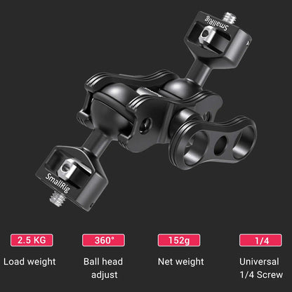 SmallRig Articulating Magic Arm with Double Ballheads